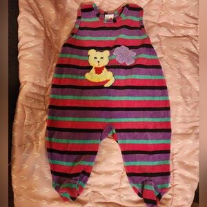 Striped Kids One Piece with Cute Design